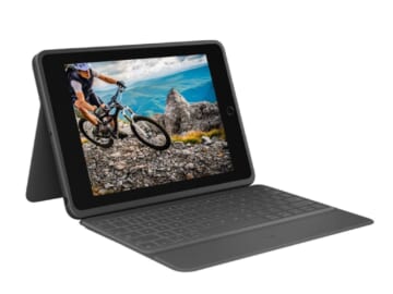Logitech Rugged Folio Keyboard Case for iPad for $98 + free shipping