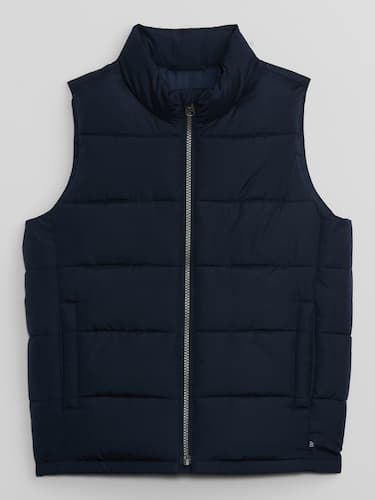 Gap Factory Kids ColdControl Puffer Vest in Navy