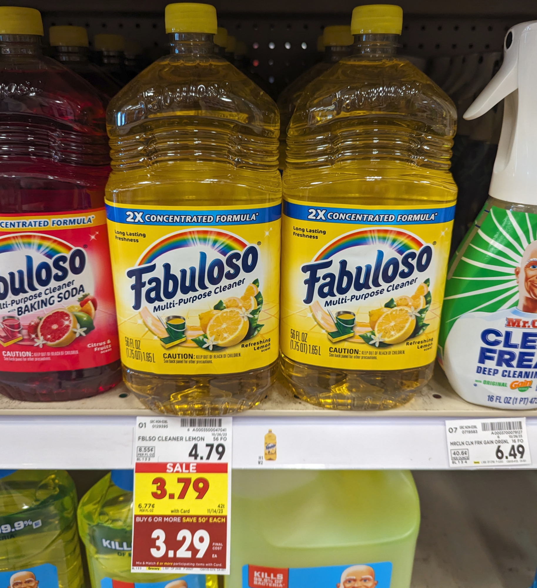 Fabuloso Multi-Purpose Cleaner Just $2.29 At Kroger