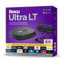 Roku Ultra LT 4K Streaming Media Player (2021) for $34 + free shipping