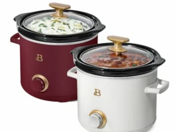 Slow Cooker 2-Pack Set by Drew Barrymore for only $15!