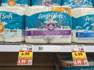 Angel Soft Bath Tissue As Low As $4.99 At Kroger (Regular Price $7.99)