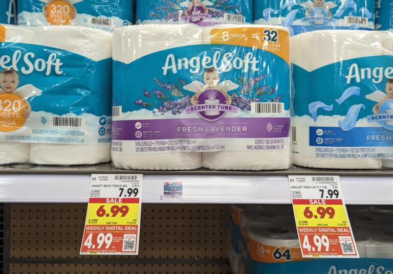 Angel Soft Bath Tissue As Low As $4.99 At Kroger (Regular Price $7.99)