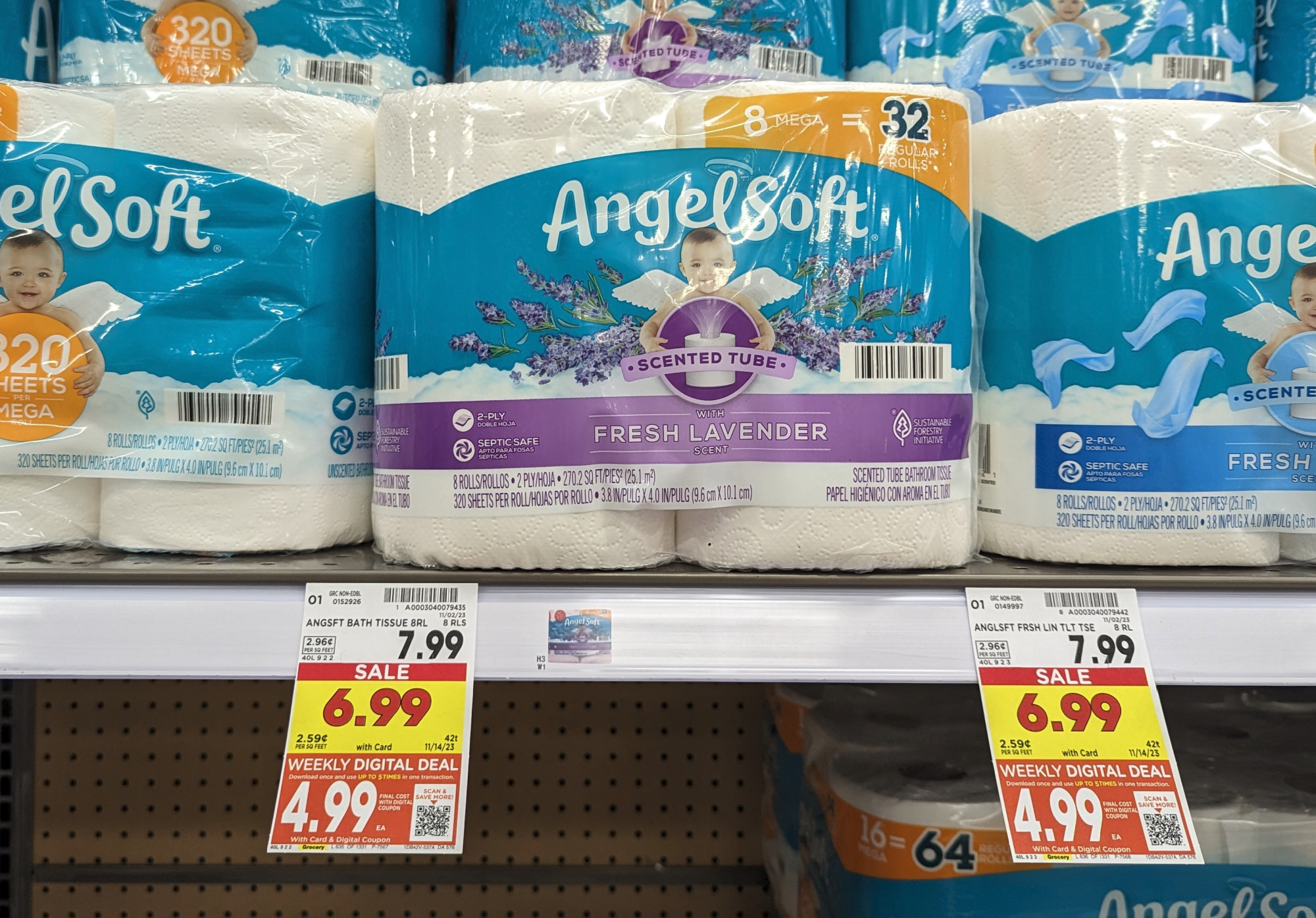 Angel Soft Bath Tissue As Low As $4.99 At Kroger (Regular Price $7.99)