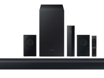 Samsung B-Series 4.1-Channel Soundbar & Rear Speakers w/ Subwoofer for $139 + free shipping