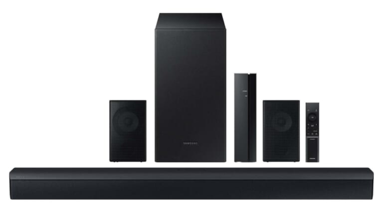 Samsung B-Series 4.1-Channel Soundbar & Rear Speakers w/ Subwoofer for $139 + free shipping