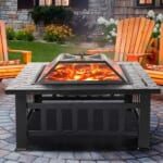Outdoor Fire Pit with Accessories