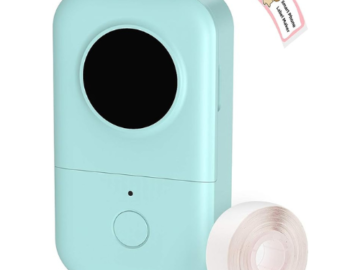 Stay organized and create professional labels with Label Maker Machine with Tape for just $12.63 After Code + Coupon (Reg. $29.99)