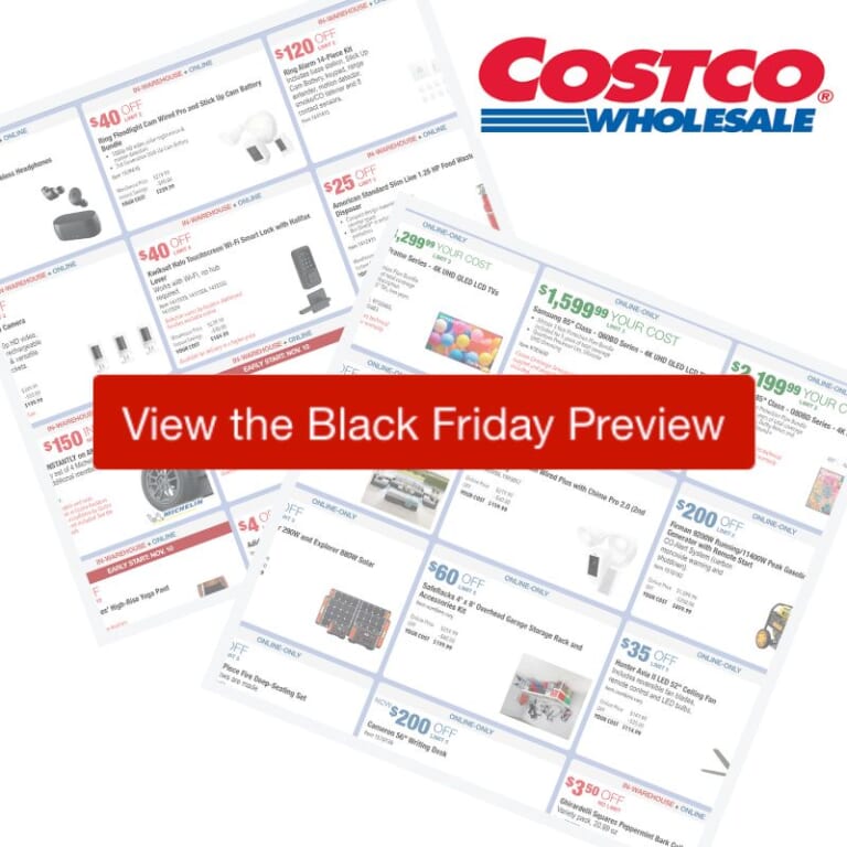 2023 Costco Black Friday Ad Preview