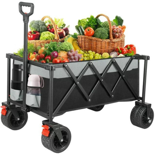 Enjoy a hassle-free beach experience with Folding Beach Wagon for Sand for just $79.99 Shipped Free (Reg. $189.99)