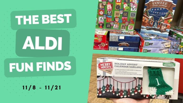 Aldi Fun Finds | Advent Calendars Starting at $1.49 and More