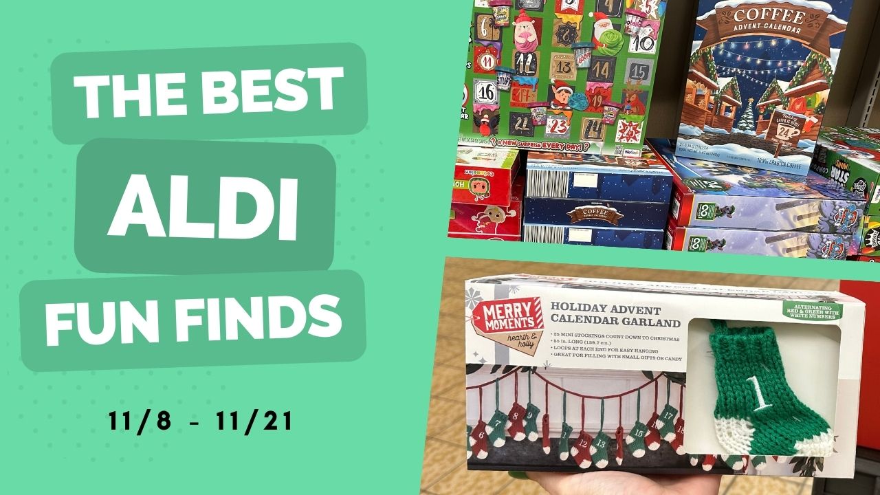 Aldi Fun Finds | Advent Calendars Starting at $1.49 and More