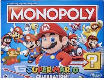 Monopoly Super Mario Celebration Edition Board Game for $10 + free shipping w/ $35