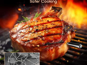 Achieve the perfect cook every time with this Wireless Meat Thermometer for just $45.59 After Coupon (Reg. $75.99) + Free Shipping