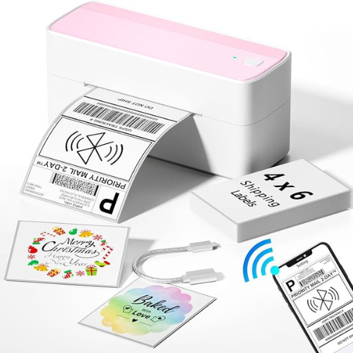 Make your small business operations smoother and more efficient with this Bluetooth Shipping Label Printer for just $57.11 After Code (Reg. $129.99) + Free Shipping
