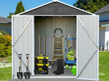 6x4-Foot Metal Storage Shed for $230 + free shipping