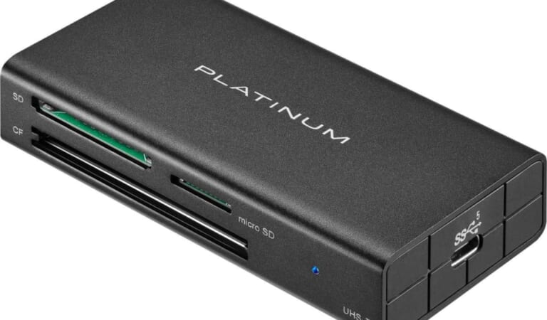 Platinum 3-Slot SD / microSD / CF USB Memory Card Reader for $20 + free shipping