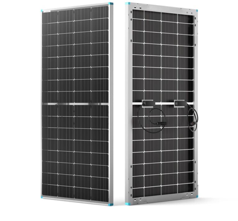 Renogy Bifacial 220W 12V Solar Panel for $230 + free shipping