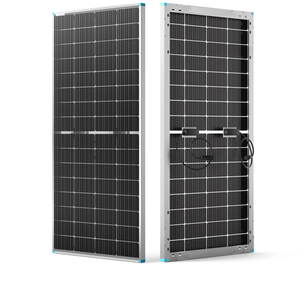 Renogy Bifacial 220W 12V Solar Panel for $230 + free shipping