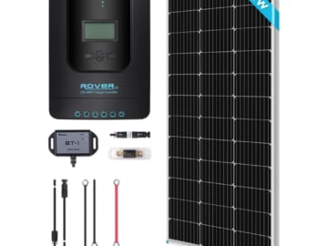 Renogy 10W 12V Solar Premium Kit for $210 + free shipping