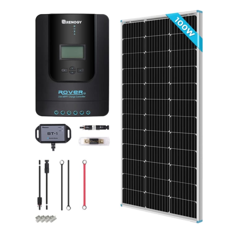 Renogy 10W 12V Solar Premium Kit for $210 + free shipping