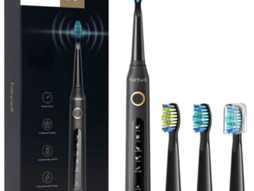 Fairywill Sonic Electric Toothbrush for $17 + free shipping