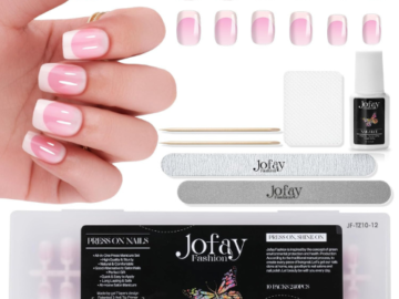 Upgrade your manicure routine with these French Tip Press On Nails, 240-Piece (10-Pack) as low as $19.79 After Coupon (Reg. $24.29+) – Only $1.97/Set!