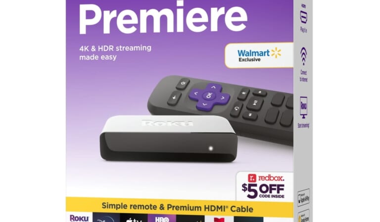 Roku Premiere 4K/HDR Streaming Media Player for $19 + free shipping w/ $35