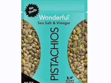 Wonderful Sea Salt & Vinegar Pistachios 22-Ounce Bag
