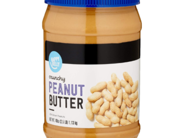 Happy Belly Crunchy Peanut Butter, 2.5 Lb as low as $3.78 Shipped Free (Reg. $5.75) – LOWEST PRICE