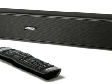 Certified Refurb Bose Solo 5 TV Sound System Home Theater for $84 + free shipping