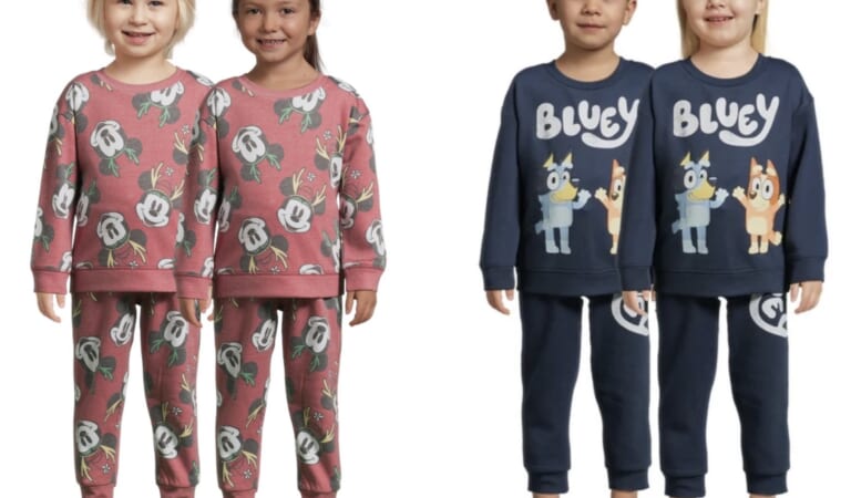 Toddler Pullover and Jogger Pants 2-Piece Outfit only $10!