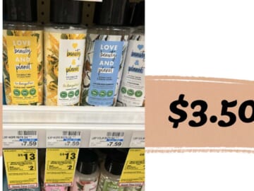 $3.50 Love Beauty & Planet Haircare at CVS