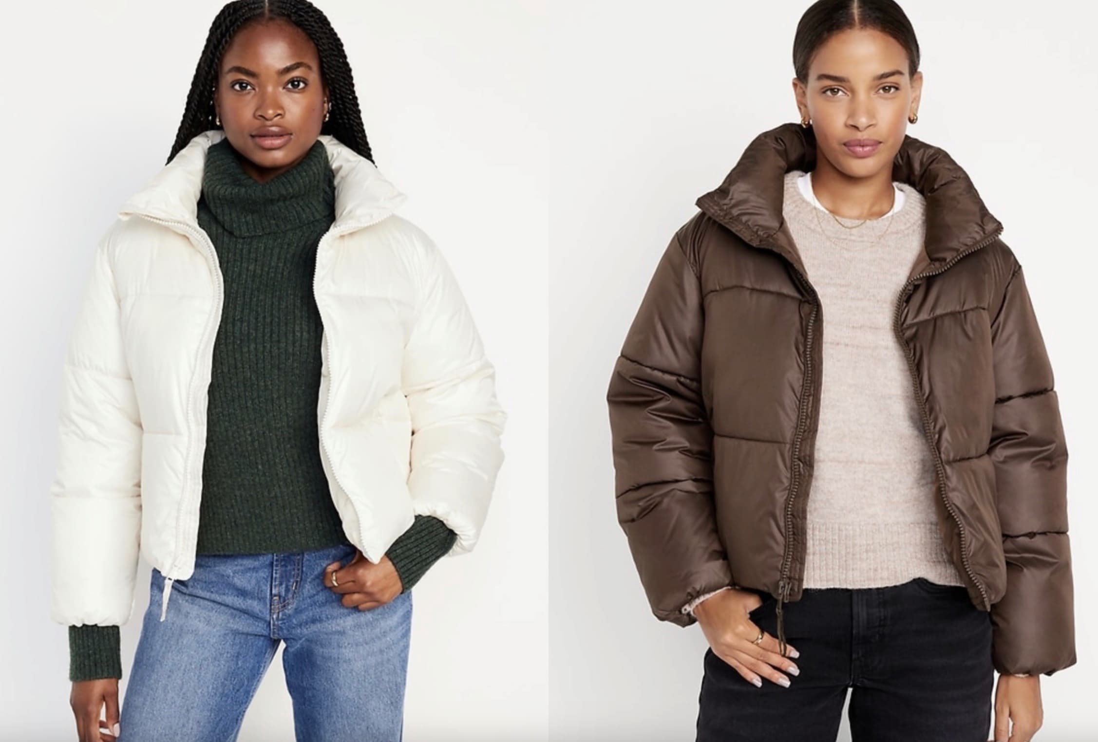 Women’s Puffer Jackets only $24 at Old Navy Today!