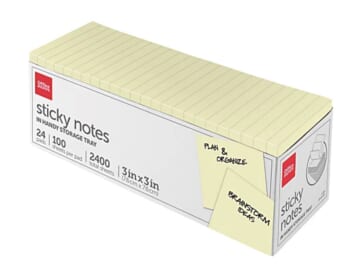 Office Depot Sticky Notes 24-Count Packs from $5 Shipped (Regularly $27)