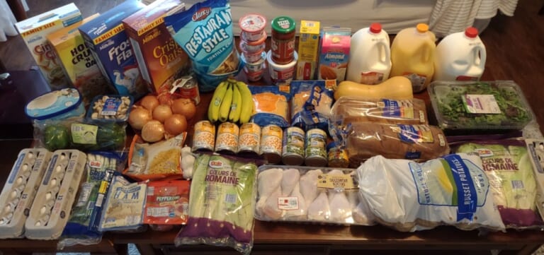 Brigette’s $123 Grocery Shopping Trip and Weekly Menu Plan for 6