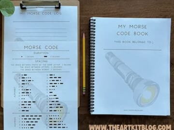 Free Printable Morse Code Journal