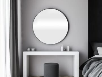 Mainstays 30-inch Round Wall Mirror