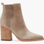 Marc Fischer Oshay Pointed Toe Booties in Cloud Suede