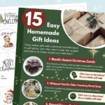 FREE Homemade Christmas Gifts Guide!