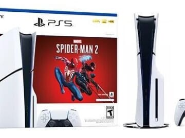 Sony PlayStation 5 Slim 1TB Console Spider-Man 2 Bundle + Extra PS5 Controller for $539 + free shipping