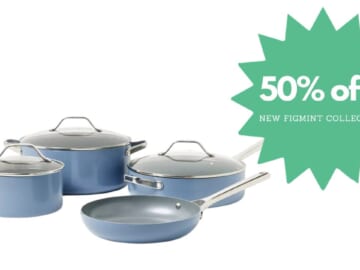 7-Piece Figmint Cookware Set $50 (reg. $100)