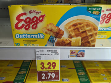 Get The Boxes Of Kellogg’s Eggo Waffles For Just $2.29 At Kroger