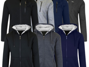 Men’s & Women’s 2-Pack Heavyweight Classic & Tech Sherpa Fleece Hoodies $24.99 After Code (Reg. $59) – $12.50 each – Assorted Colors – Sizes S-XL