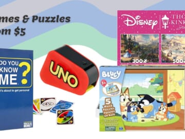 Board Games & Puzzles Starting at $5