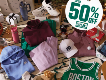 DICK’S Sporting Goods: Up to 50% off Holiday Deals