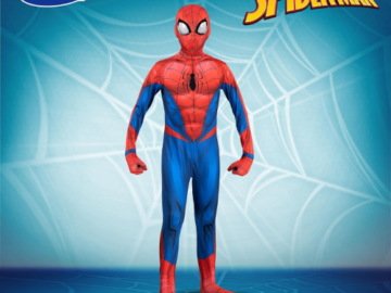 MARVEL Spider-Man Official Youth Deluxe Zentai Suit $12.75 (Reg. $40) – LOWEST PRICE