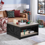 Enhance the charm of your living space with this Farmhouse Coffee Table for just $89.99 After Code + Coupon (Reg. $149.99) + Free Shipping