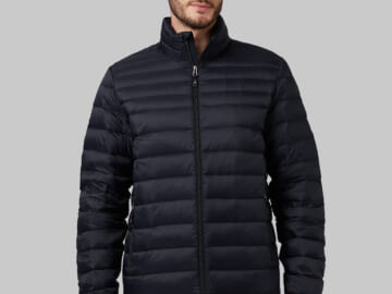 32 Degrees Mens Ultra-Light Down Packable Jacket for $25 + free shipping