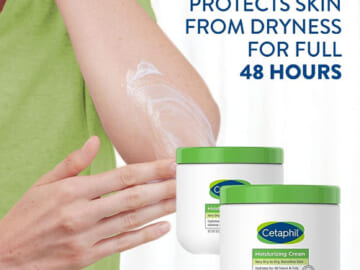 Cetaphil Moisturizing Cream, 2-Count as low as $12.66 After Coupon (Reg. $27) + Free Shipping – $6.33/Container